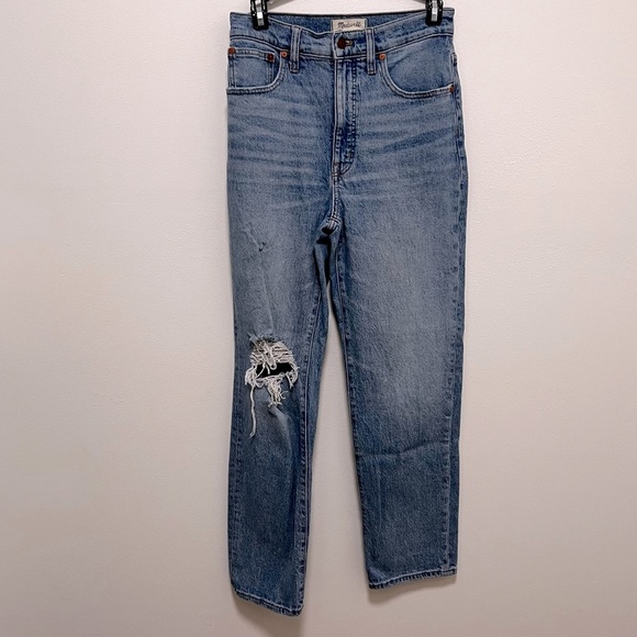 Madewell The Perfect Vintage Straight Jean Size 27 - Picture 2 of 13